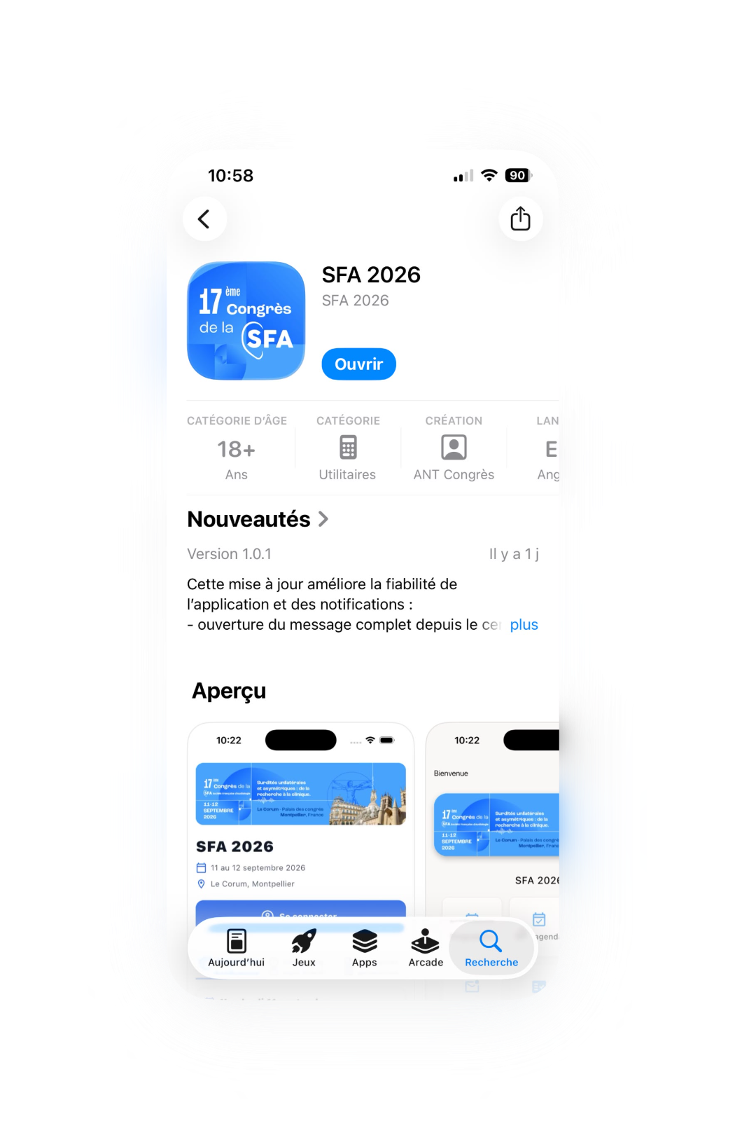 Téléchargez l'application